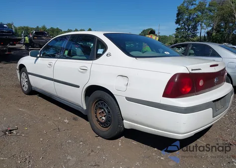 2003 Chevrolet Impala из США, поврежденный, VIN 2G1WF52E139340632